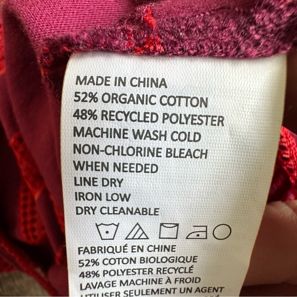 Prana Tunic NWT Women’s Small Maroon and Purple‎ Stripe Beach vacation - Picture 12 of 13